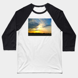 Sunset over Gosbecks Archaeological Park II Baseball T-Shirt